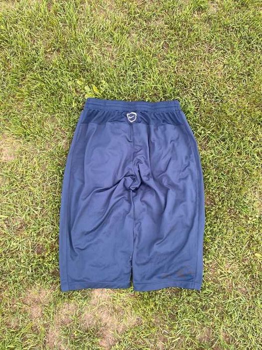 Spodenki sportowe Nike Dri fit long sport Logo haft swoosh L granatowy