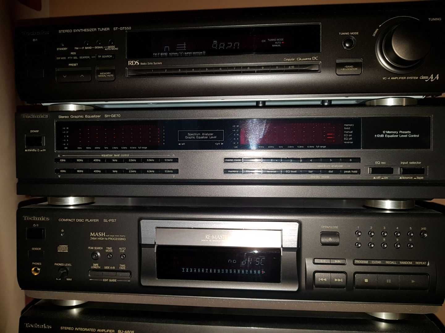 Technics SU-A808 SL-PS7 SH-GE70 ST-GT550