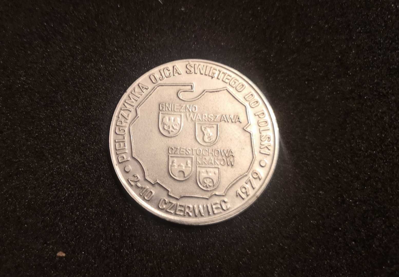 Srebrny medal z Papieżem