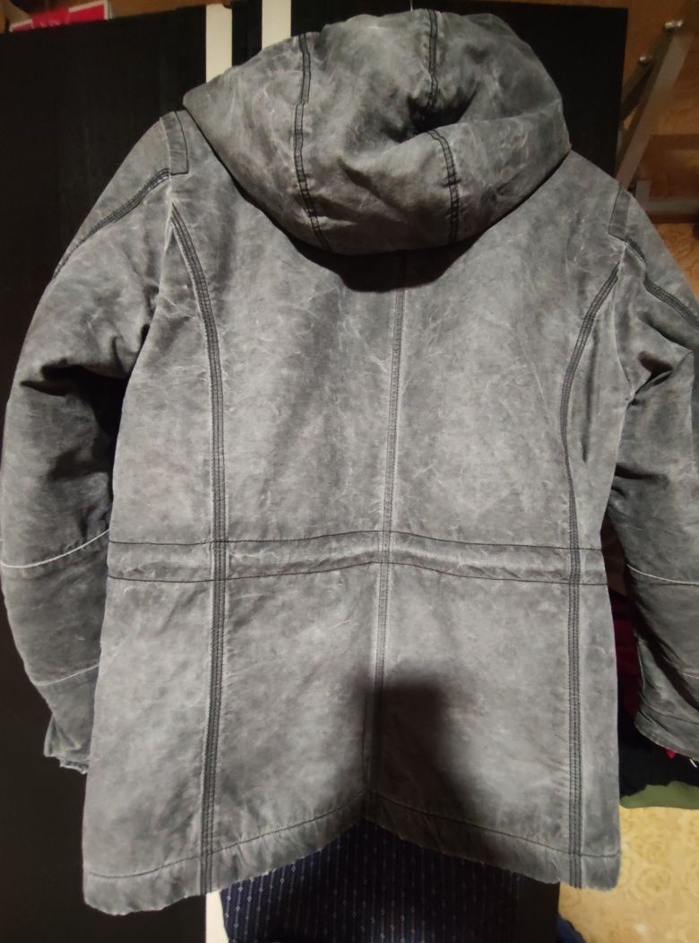 Мужская брендовая куртка diesel waxy cotton jacket.
