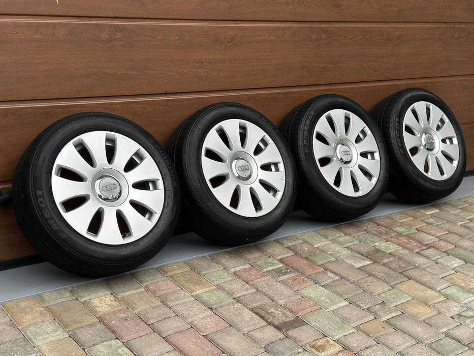 Диски з шинами 5x112 R16 Volkswagen Passat Golf Caddy Audi Skoda Seat