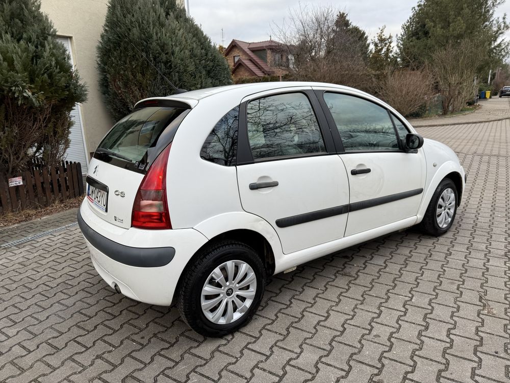 Citroen C3 1.4HDI klima elektryczne szyby bialy  - OKAZJA - WROCŁAW -