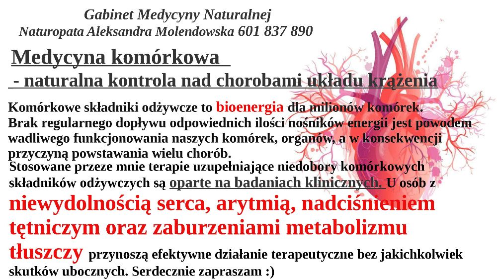 Naturopata i farmaceuta leczenie miażdżycy nadciśnienia żylaków BEMER