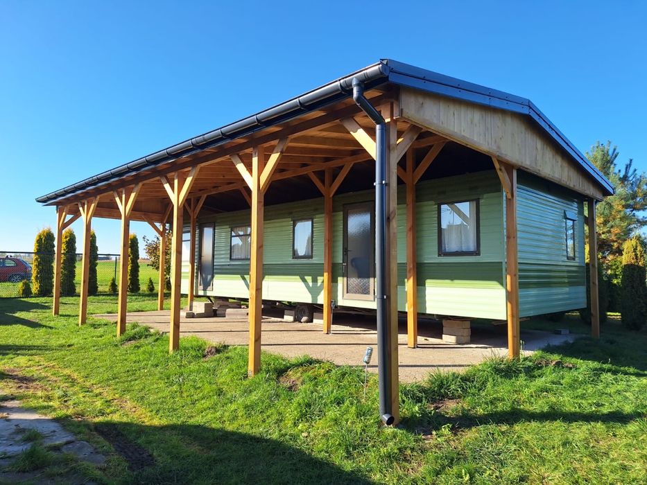 Zadaszenie zabudowa domku holenderskiego