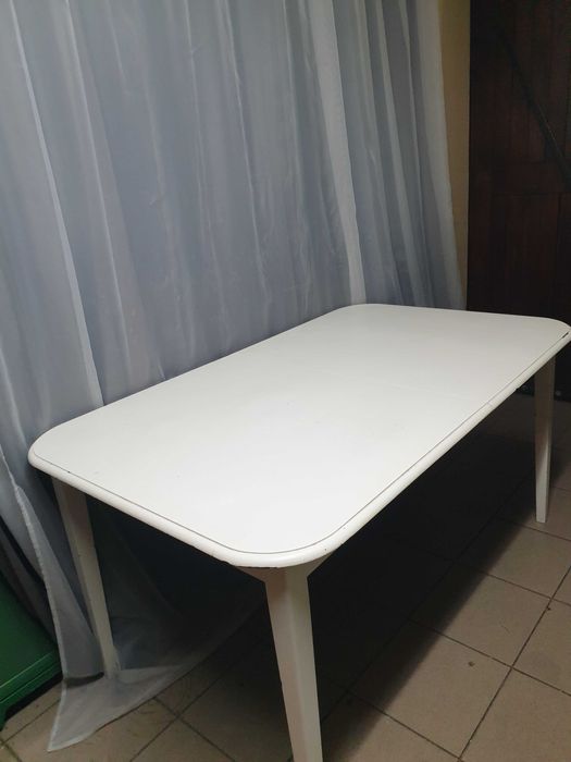 Stol 140cm rozkladany do 180 bialy rozsuwany jadalniany kuchenny