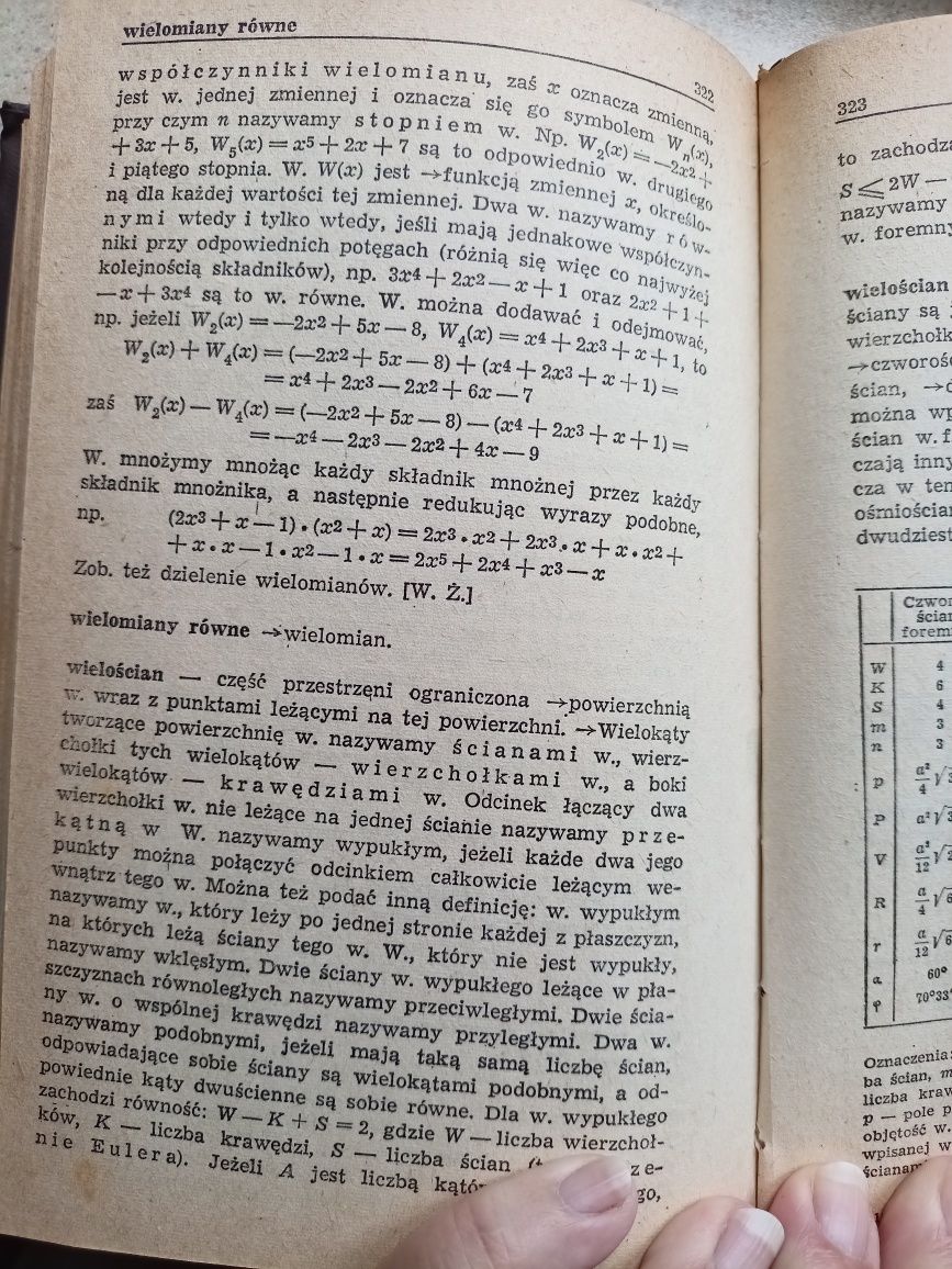 Dla matematyków koneserów Mały słownik matematyczny