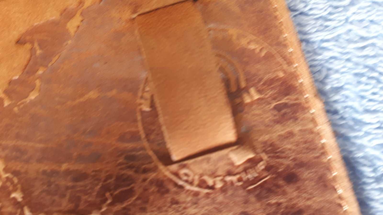 Тревел-кейс кожанный клатч портмоне для документов