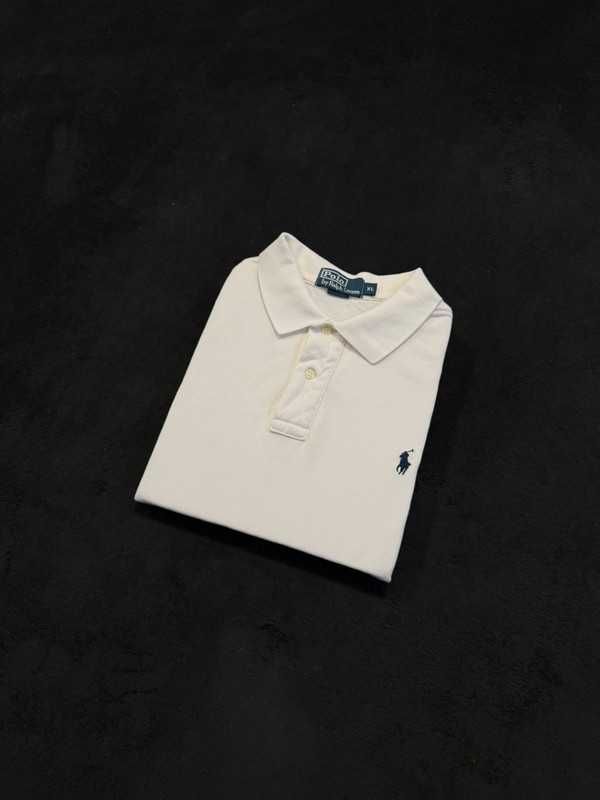 Biała koszulka polo Ralph Lauren - Size XL