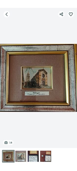 Антикварна картина. Італія