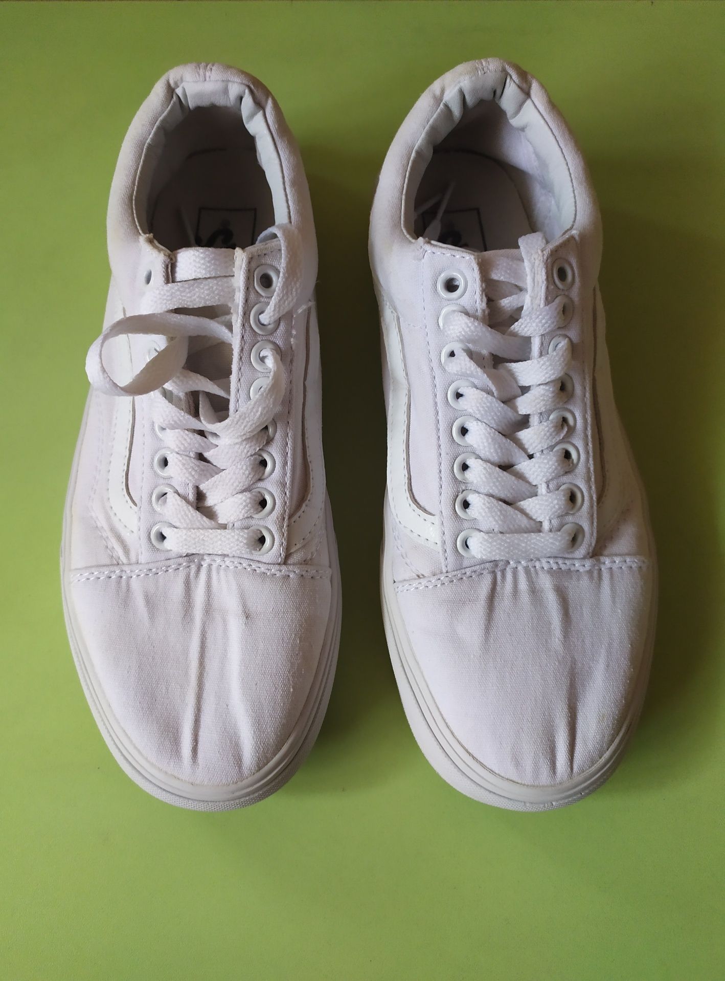 Мокасины кеды на шнурках мокасини Vans б/у унисекс