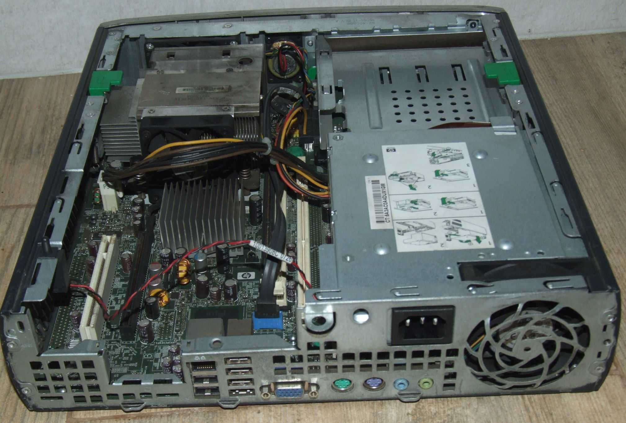 Mały HP Compaq Intel Core 2 Duo 1,8 GHz RAM 2 GB HDD 80 GB Windows XP