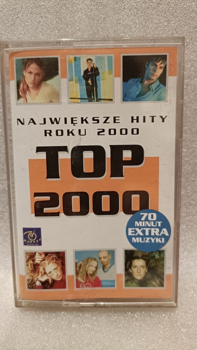 NAJWIĘKSZE HITY roku 2000 na kasecie