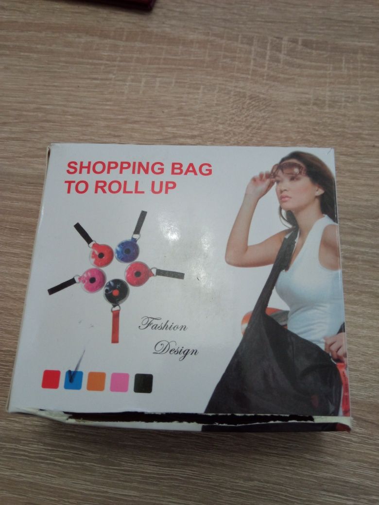 Компактна сумка шоппер Shopping bag to go Roll up