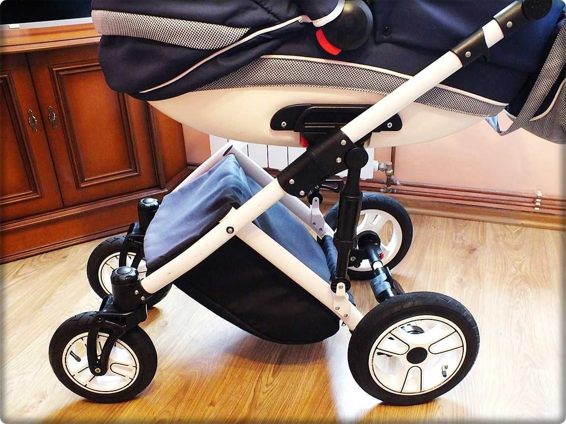 Wózek dziecięcy 3w1 Kajtex dla chłopca Gondola/ Spacerówka / Nosidełko