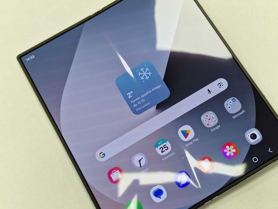 Samsung Galaxy Z Fold6/ 12GB/ 256GB/ Silver Shadow/ Grade A- + ładowar