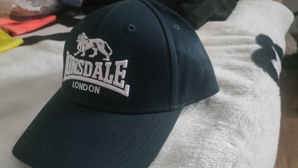 Czapka Lonsdale London granatowa regulowana