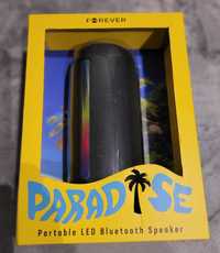 Głośnik bluetooth FOREVER Paradise z podświetleniem Led, Radio microSD