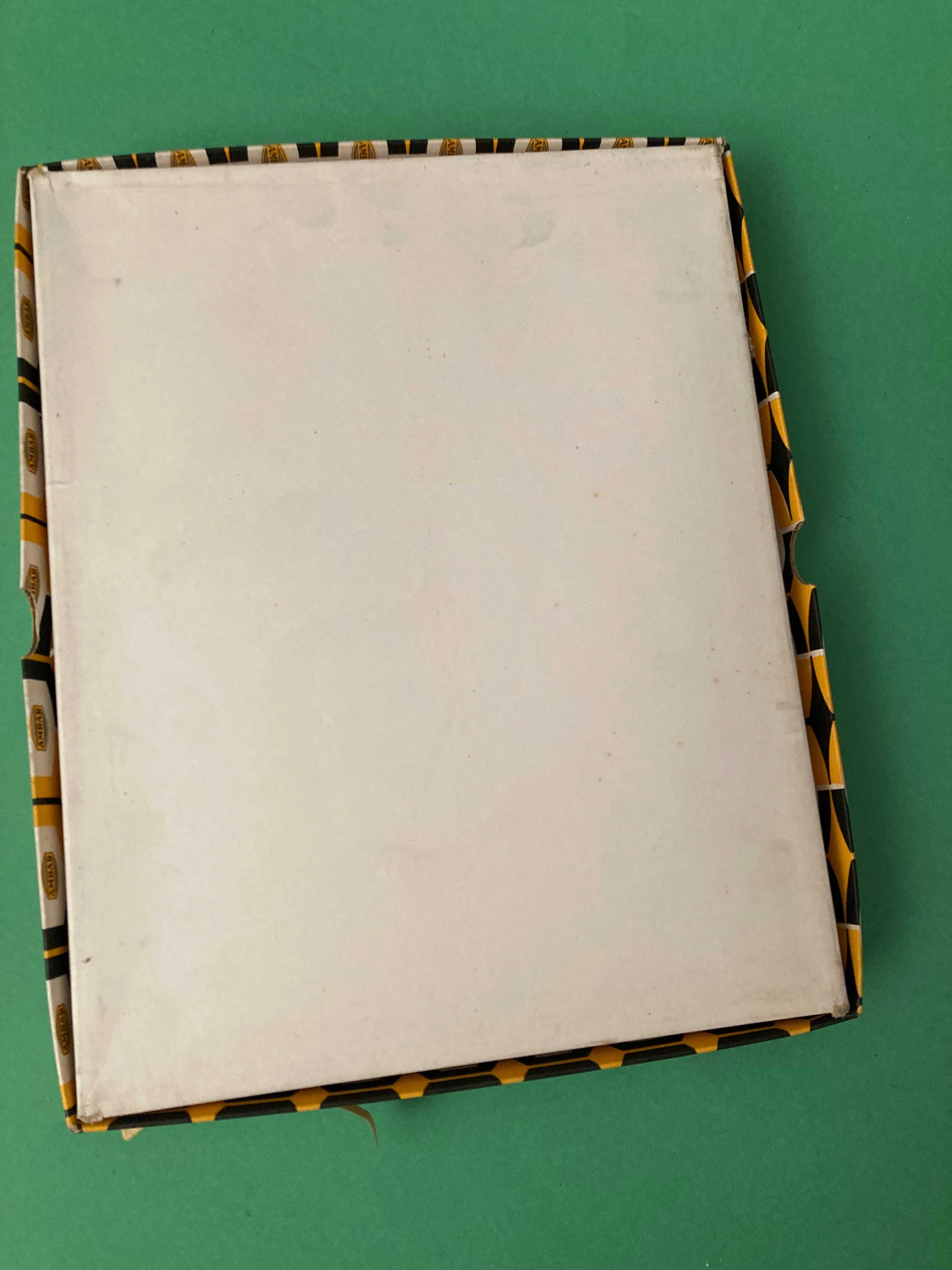 Capa Escolar Couro Caravela da Ambar Anos 50/60