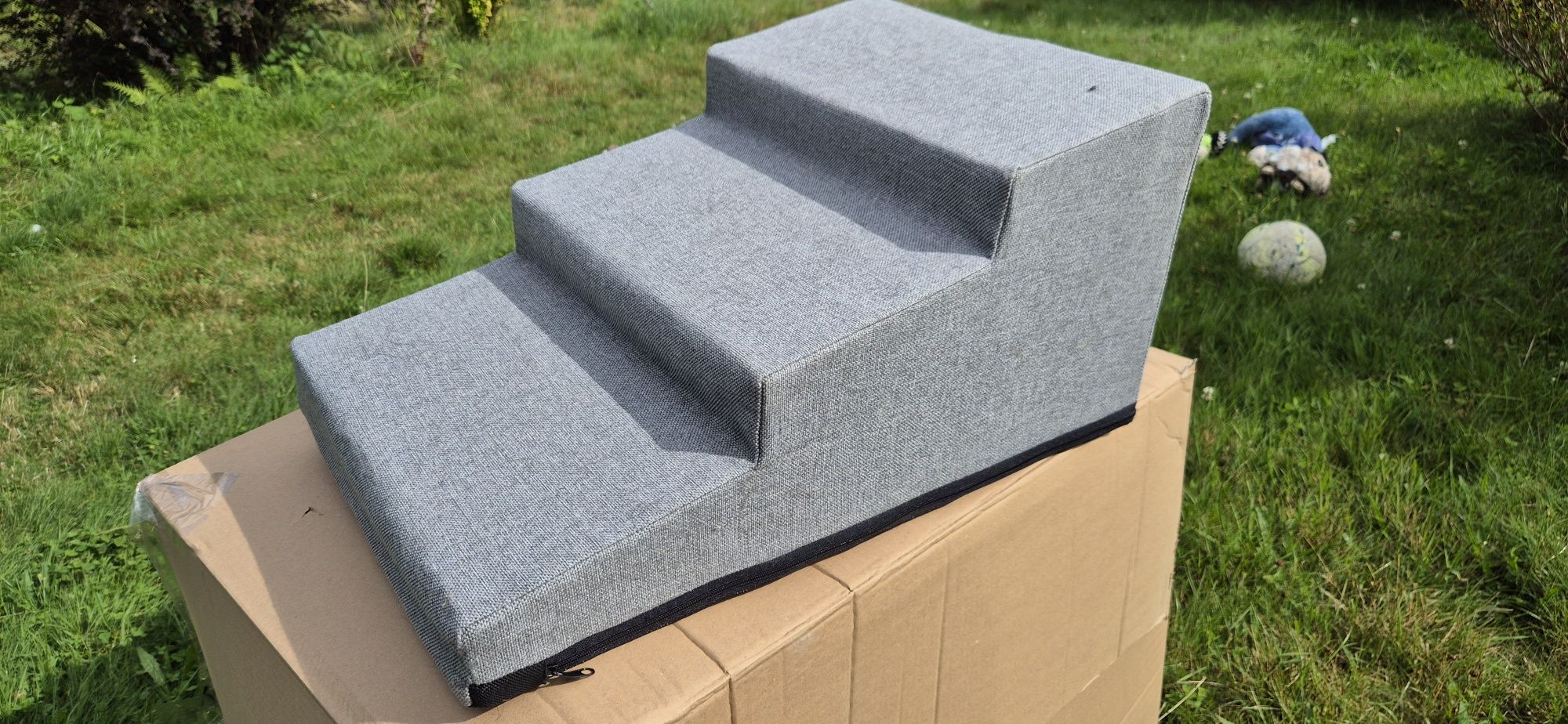 Schodki dla psa 60cm x 30cm x 40cm łagodne