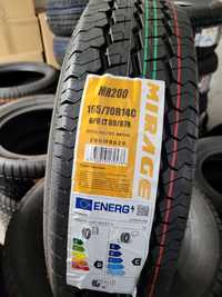 Opony dostawcze 165/70R14C 6PR Mirage MR200 Przyczepka Laweta Camper