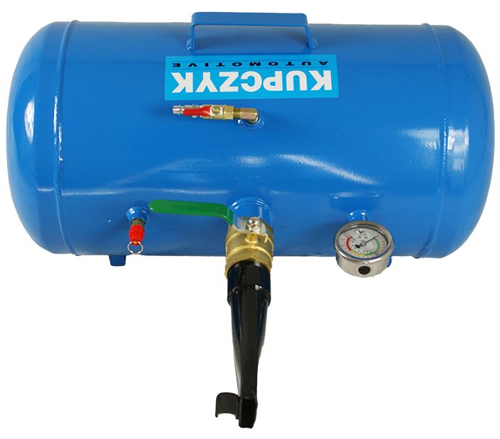 Inflator zbiornik ciśnieniowy uderzeniowe pompowanie 38l Kupczyk