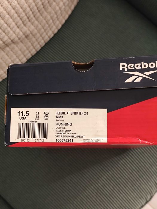 Tênis Reebok tamanho 28 - Novos com etiqueta