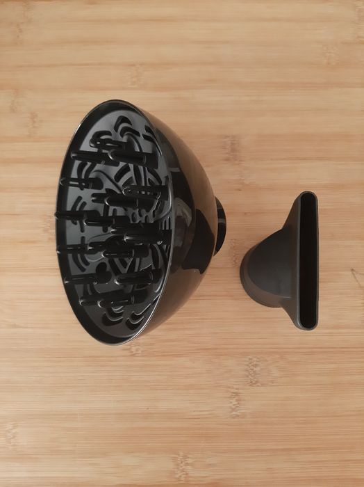 Difusor e bico para secador de cabelo