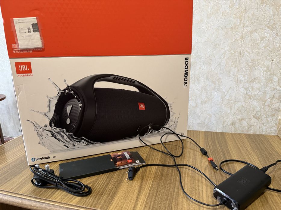 JBL Boombox 2 Black портативна акустична колонка (Б/У)