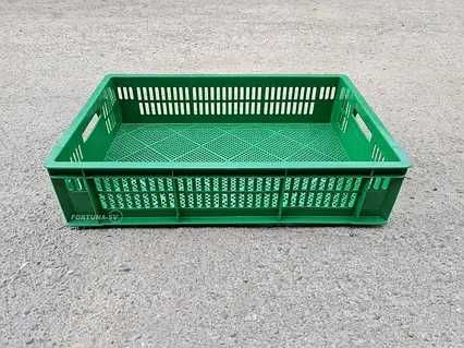 Ящик пластиковый пищевой б/у  размер 600×400×140мм