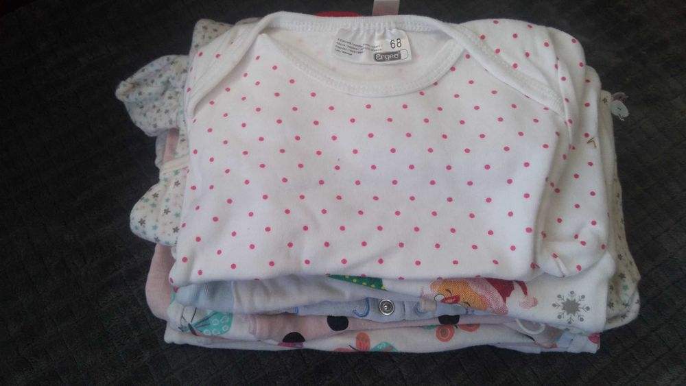 zestaw ubranka 68 niemowlęce