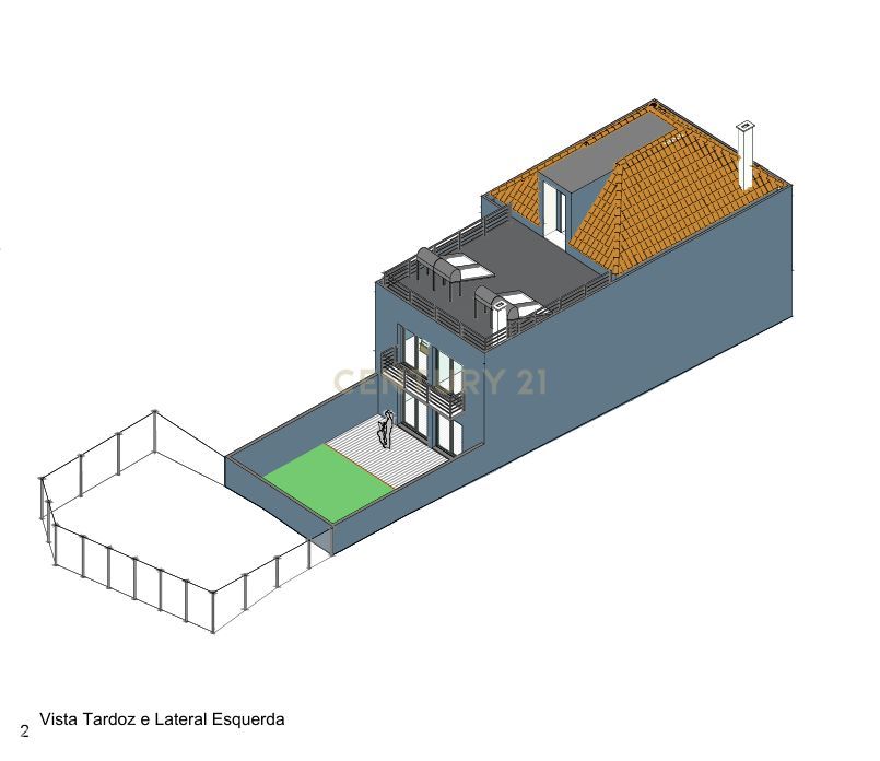 Campolide - Terreno para construção com a área de 230m2