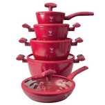 Набор кастрюль Top Kitchen ТК00010 с антипригарным гранитным покрытием