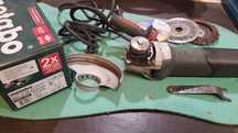 УШМ "Metabo" WEV 15-125 Quick, Metabo WE 9-125,дрель
