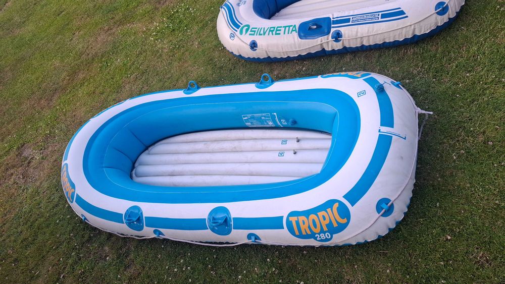 Ponton dmuchany czterokomorowy