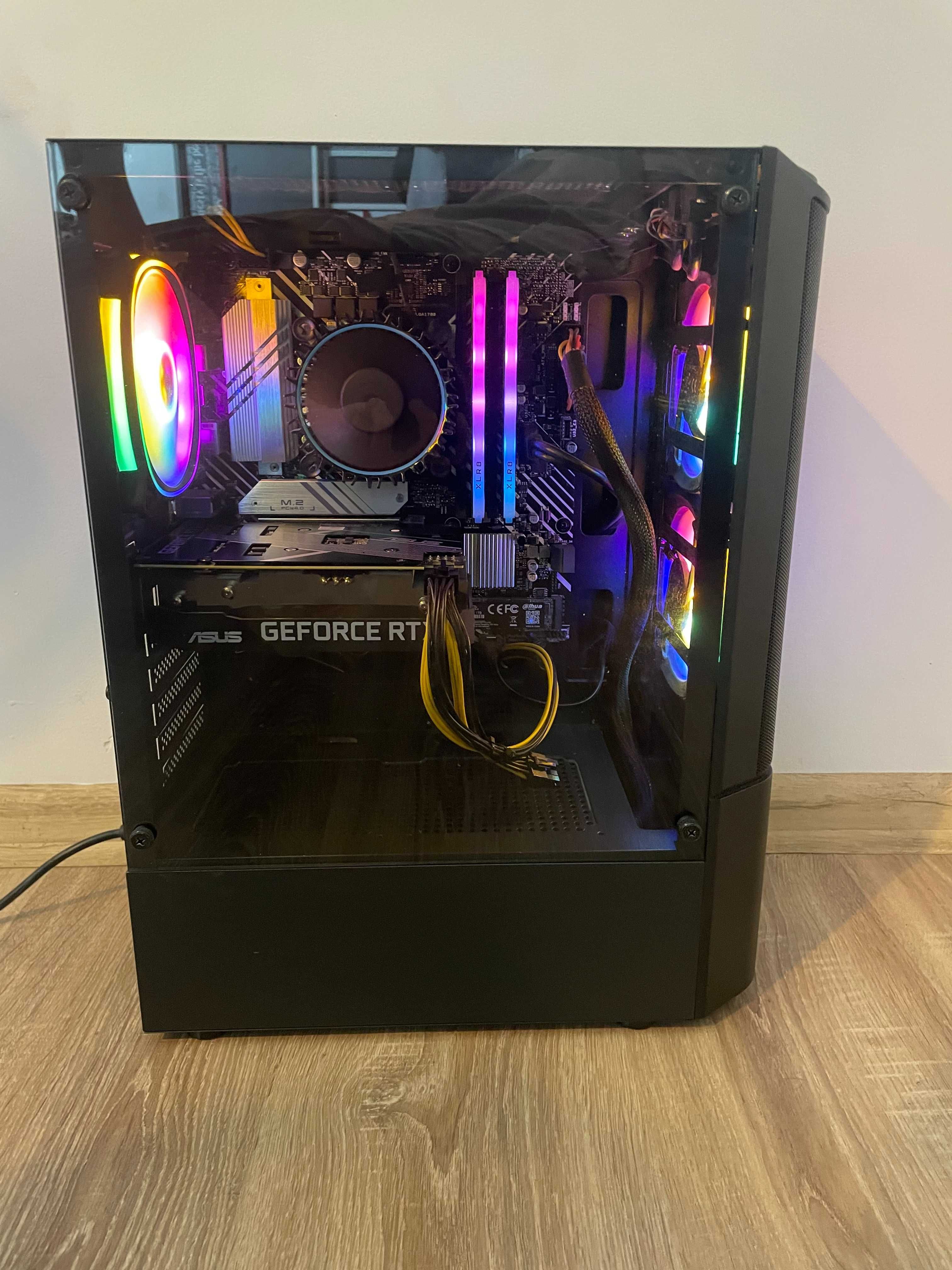 Komputer Gamingowy RTX 3050 8GB,INTEL I3-12100F 16 GB RAM DDR4