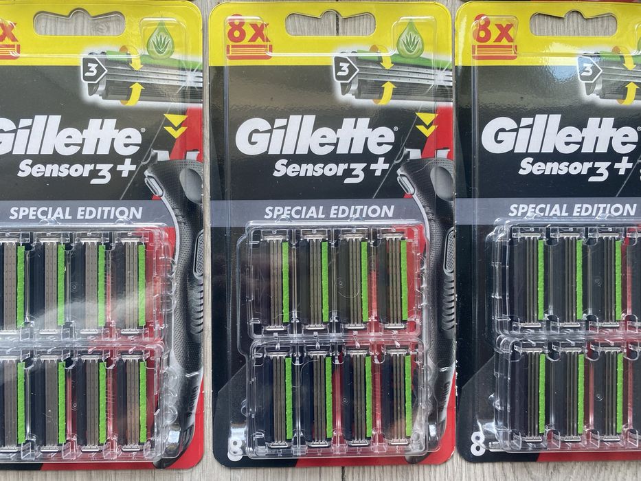 80x Gillette Sensor 3+  Ostrza wymienne Okazja
