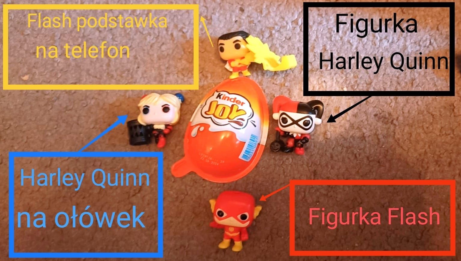 Figurki DC Kinder Joy