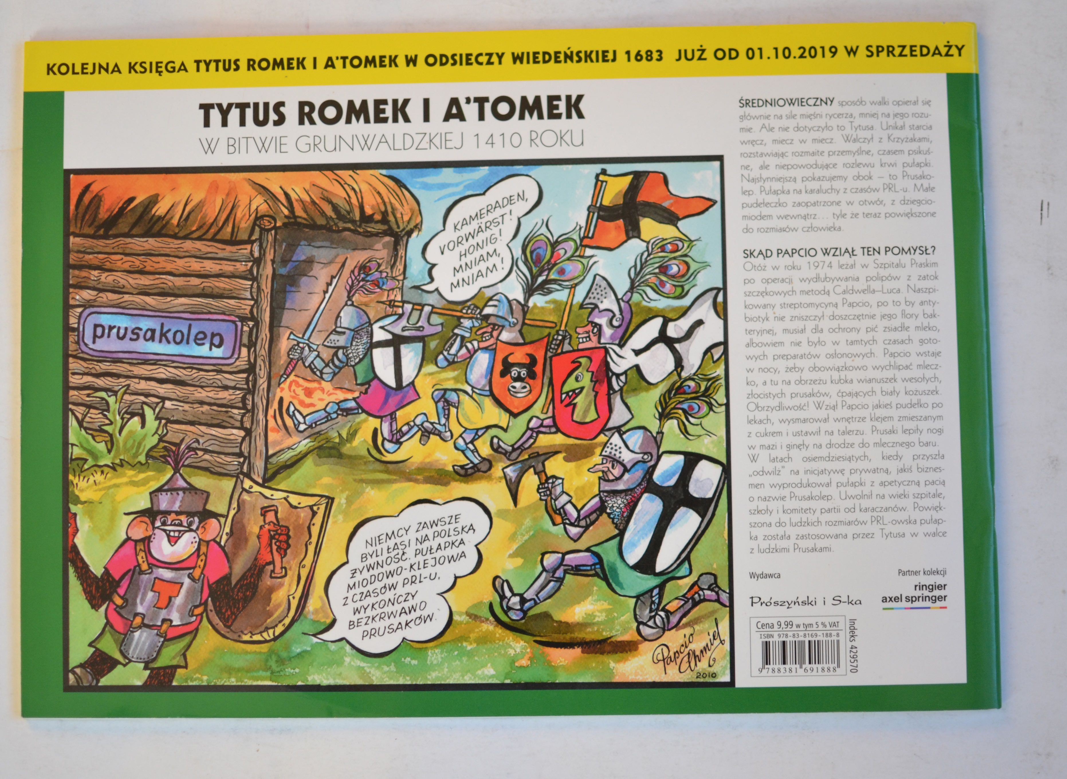 Tytus Romek i Atomek Z Tytusem przez historię zestaw