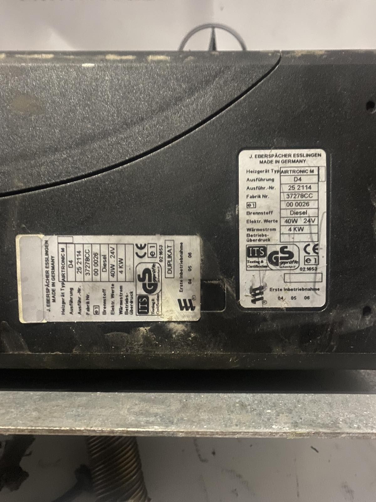 Автономка,вебасто сухе J. eberspacher Mercedes Sprinter,Vario
