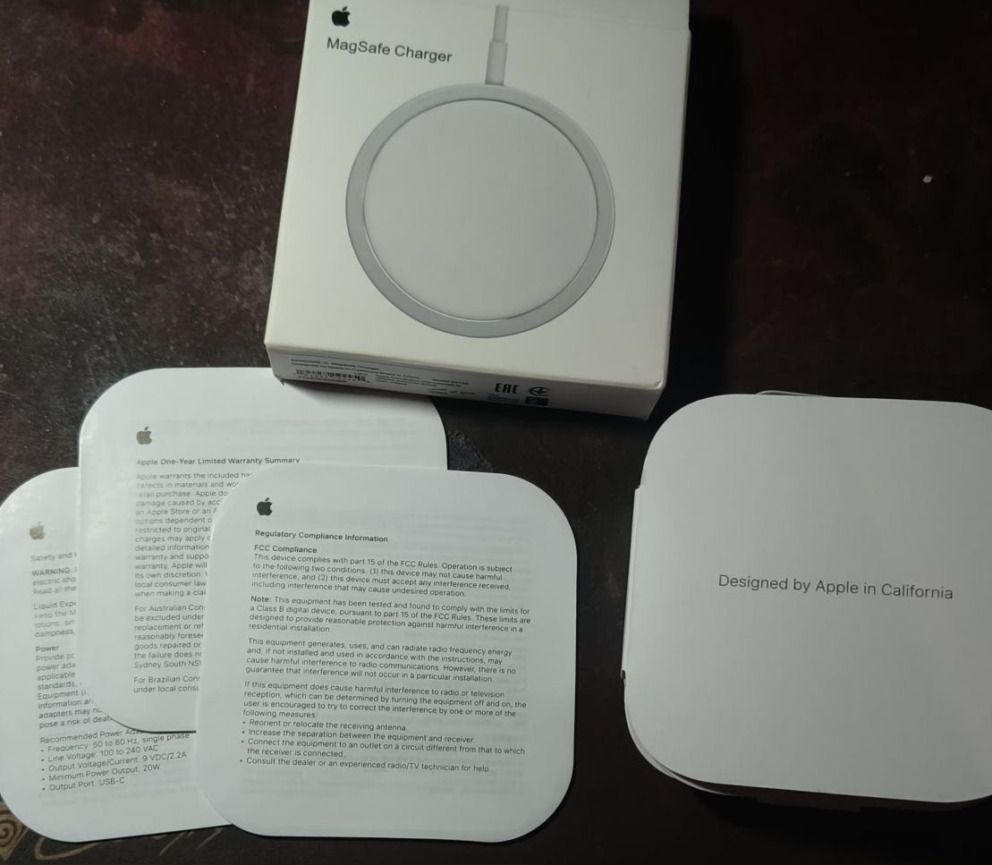 Apple Magsafe Charger Ładowarka indukcyjna