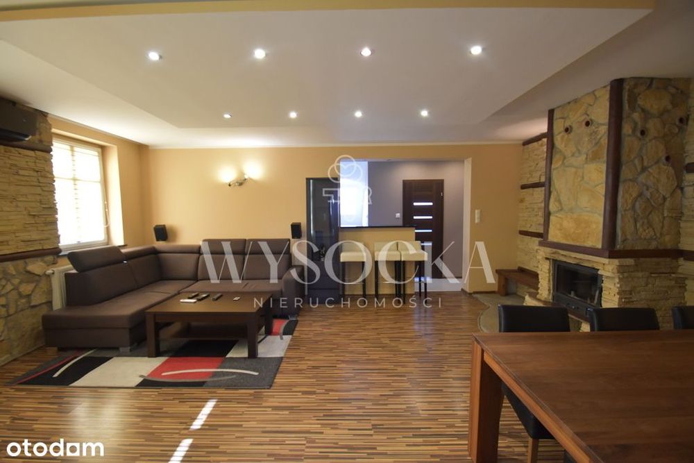 Atrakcyjne 72 m z kominkiem , klimatyzacją-wynajem