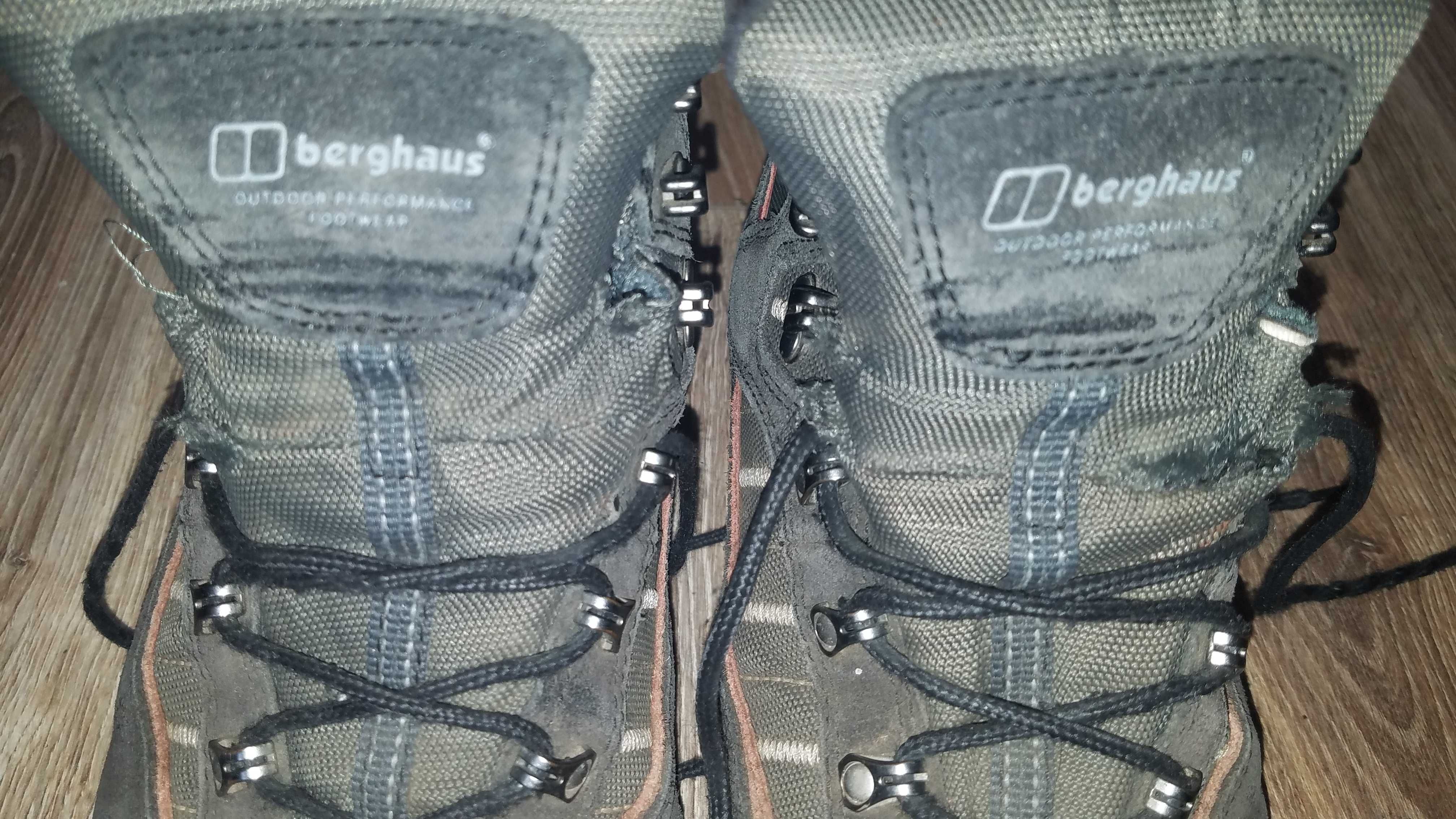 Buty BERGHAUS EUR42 27.2cm Skóra Gore-tex wysokie skórzane trekkingowe