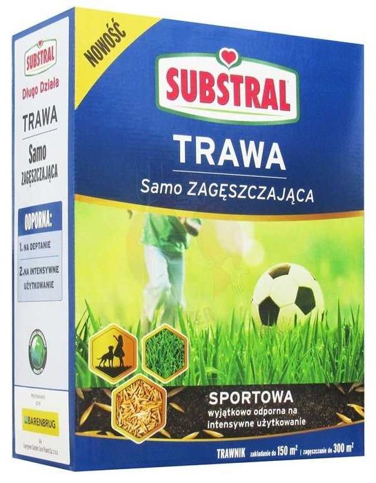 Trawa samozagęszczająca Sportowa 3 kg Substral sportowa