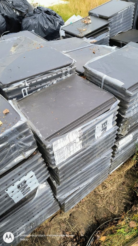Dachówka Braas Tegalit Grafit Maty Granit