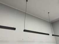 Listwa LED 40W lampa wisząca / czarna