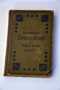 Stare niemieckie książki przedwojenne 6 sztuk gotyk dla kolekcjonera