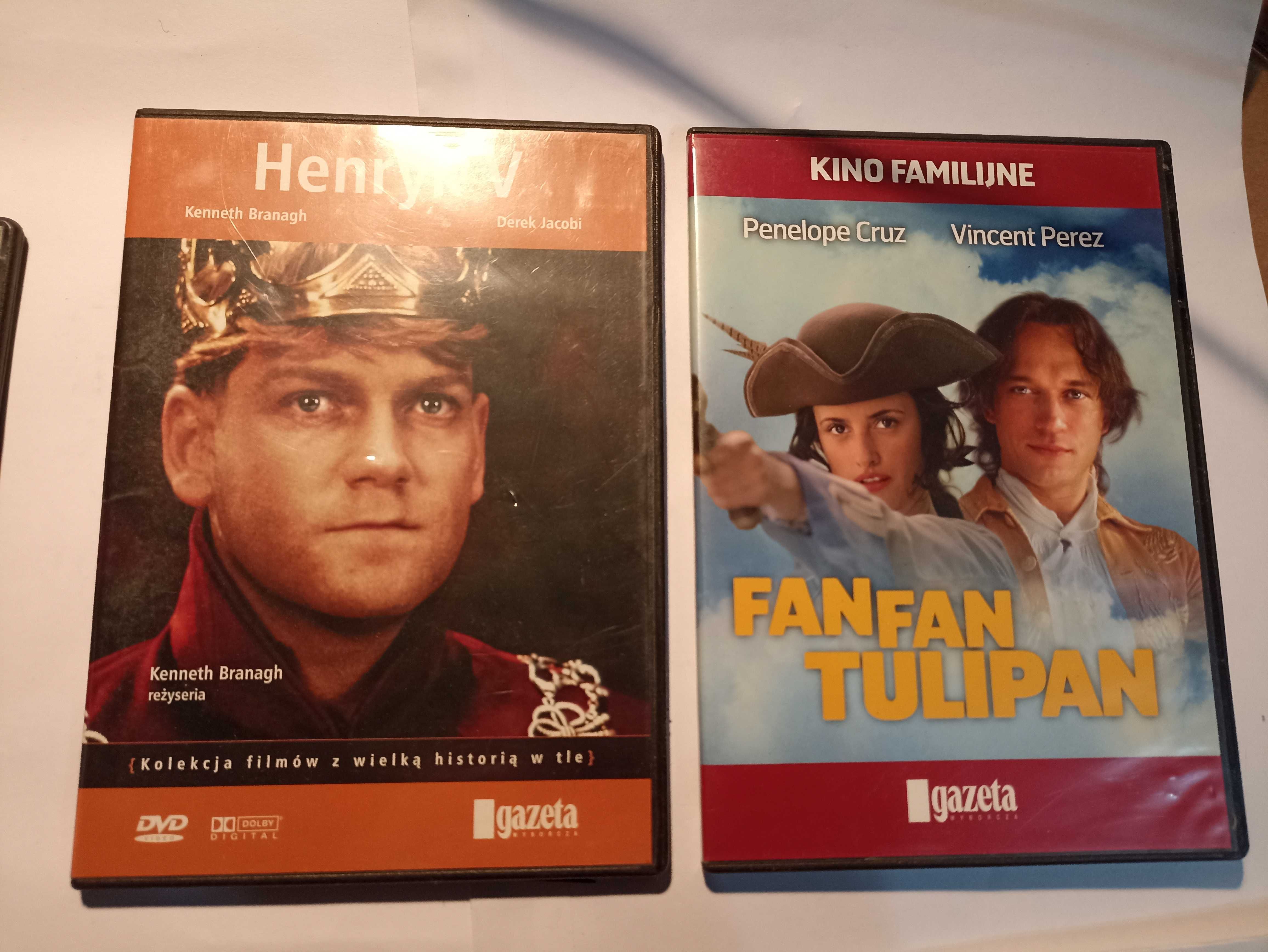 zestaw 4 filmy dvd fanfan tulipan pozew o miłość i inne