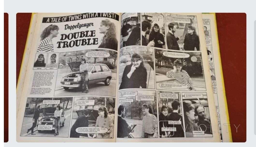 Книга Комикс большой жесткий 1989г