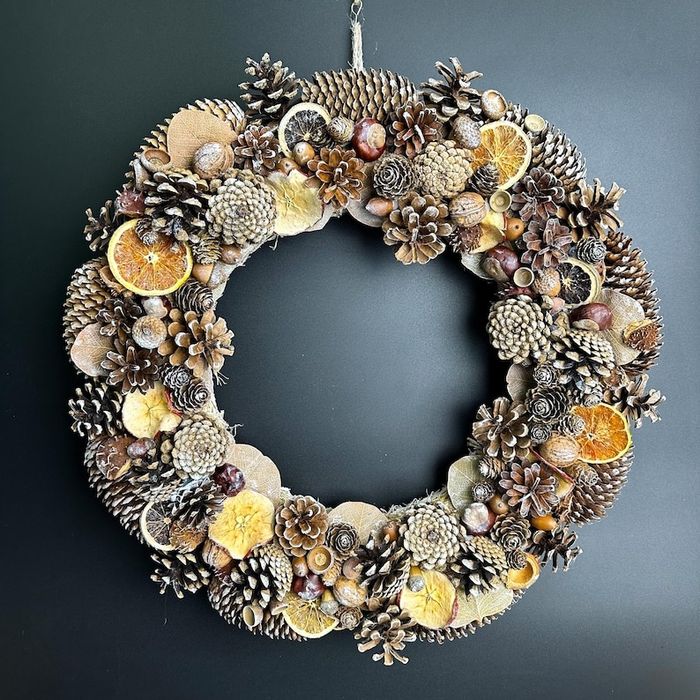 ВЕЛИКИЙ ВИБІР! Зимовий Новорічний Різдвяний вінок на двері