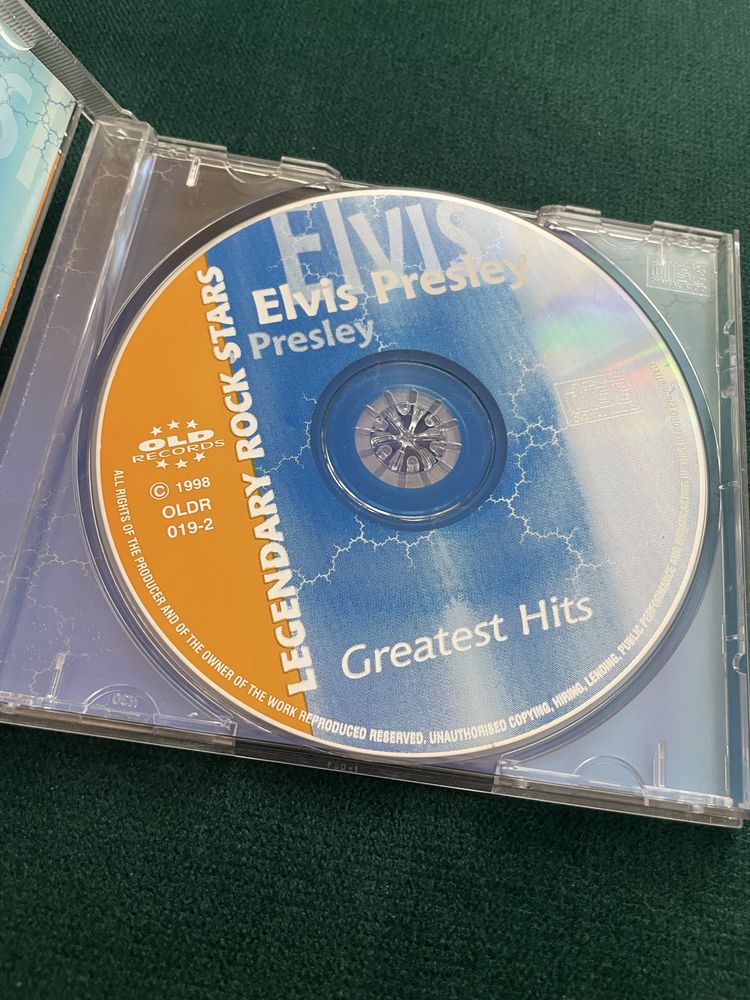 Muzyka CD - Legendary Rock Stars Elvis Presley Greatest Hits 1998 PL